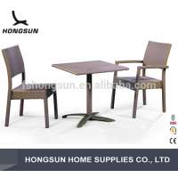 DT210 outdoor rattan restaurant chair and table