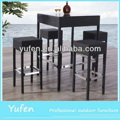 Outdoor wicker funny bar stools bar chairs in China