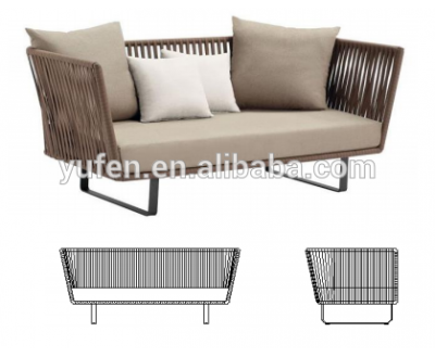 Aluminum wicker ratan outdoor garden furniture