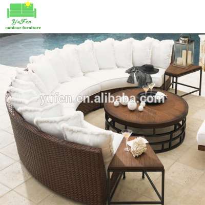 Modern sofa bed living room rattan outdoor furniture