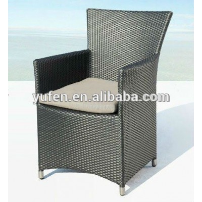 Wholesale poly rattan outdoor armchair for restaurant