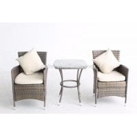 Good quality rattan outdoor furniture garden armchairs