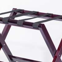 Foldable wooden folding luggage rack hotel furniture